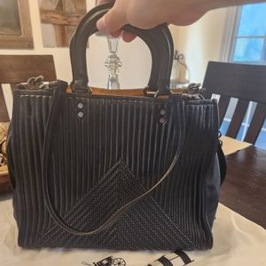 Coach 1941 Rouge Quilted with Rivets